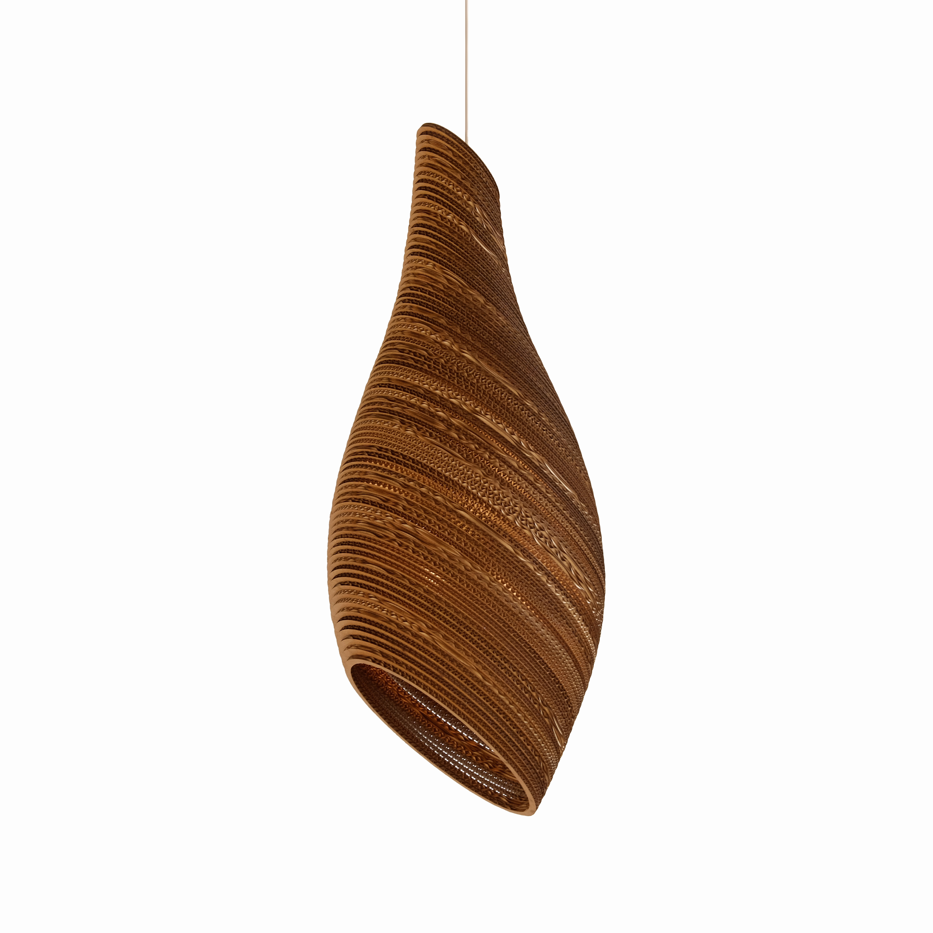 Nest Pendant Natural Scraplights by Graypants Pendant Lamps