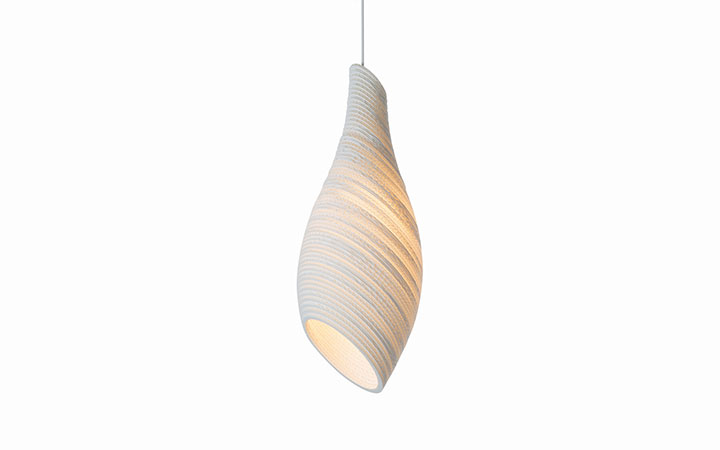Nest Pendant White Scraplights by Graypants Pendant Lamps