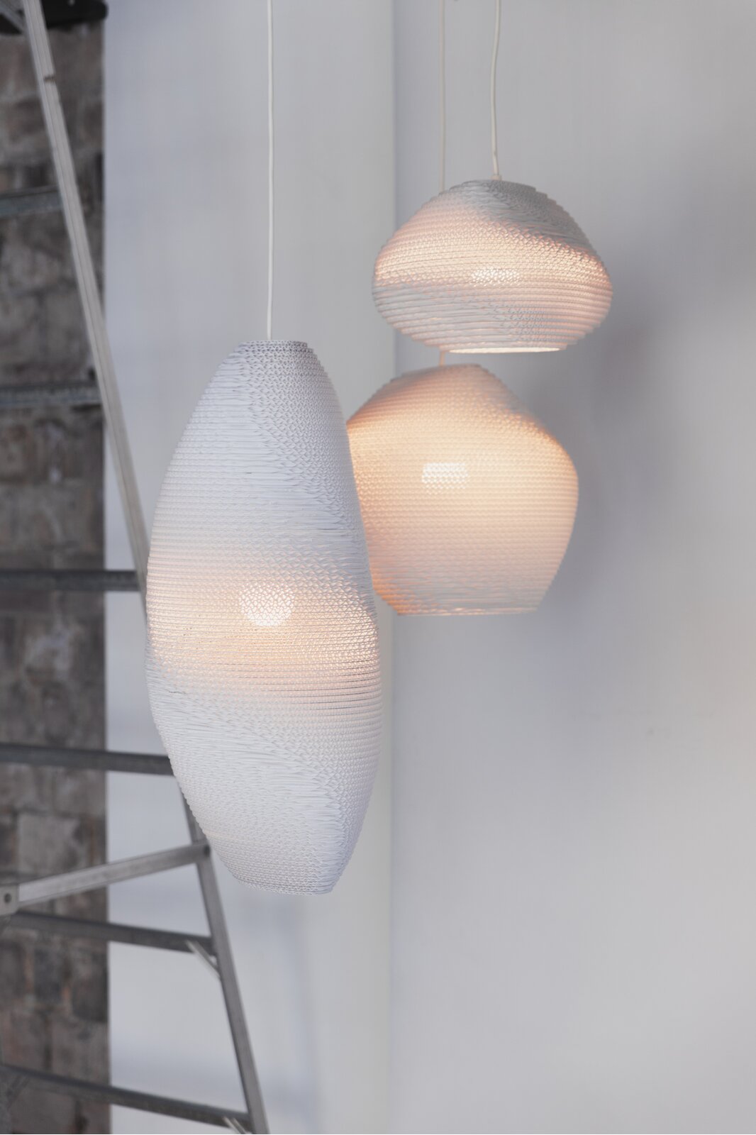 Pebbles Allyn Pendant Scraplights by Graypants Pendant Lamps