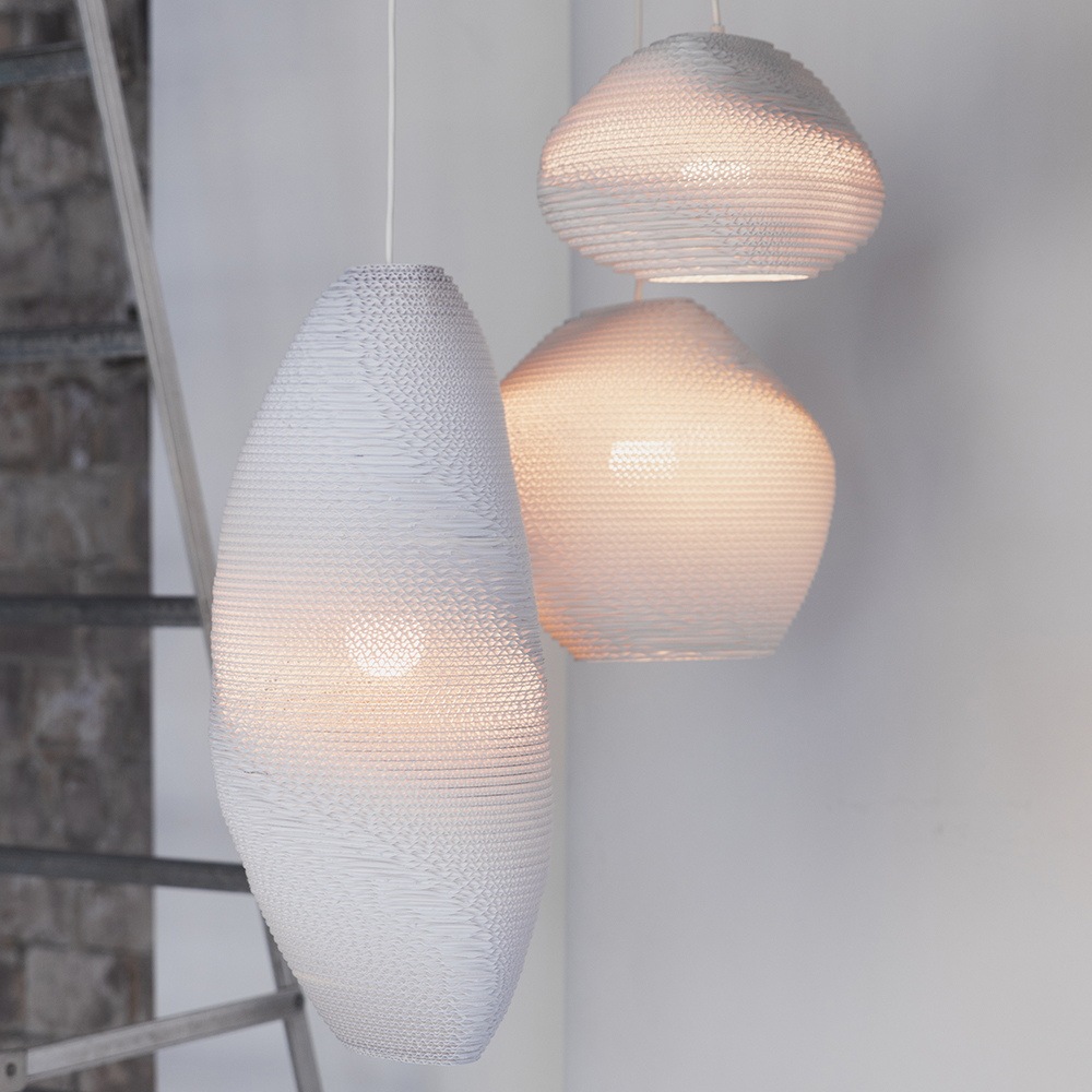 Pebbles Denny Pendant Scraplights by Graypants Pendant Lamps