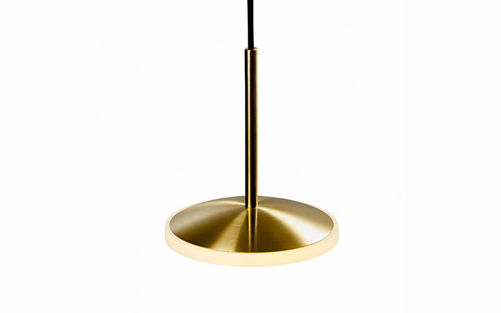 Chrona Horizontal Dish Pendant Lamp by Graypants Pendant Lamps