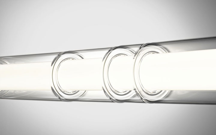Stacking 180 Horizontal Pendant Lamp  by Leucos Lamps
