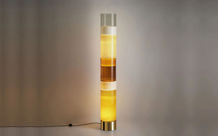 Stacking C Floor Lamp by Leucos Lamps