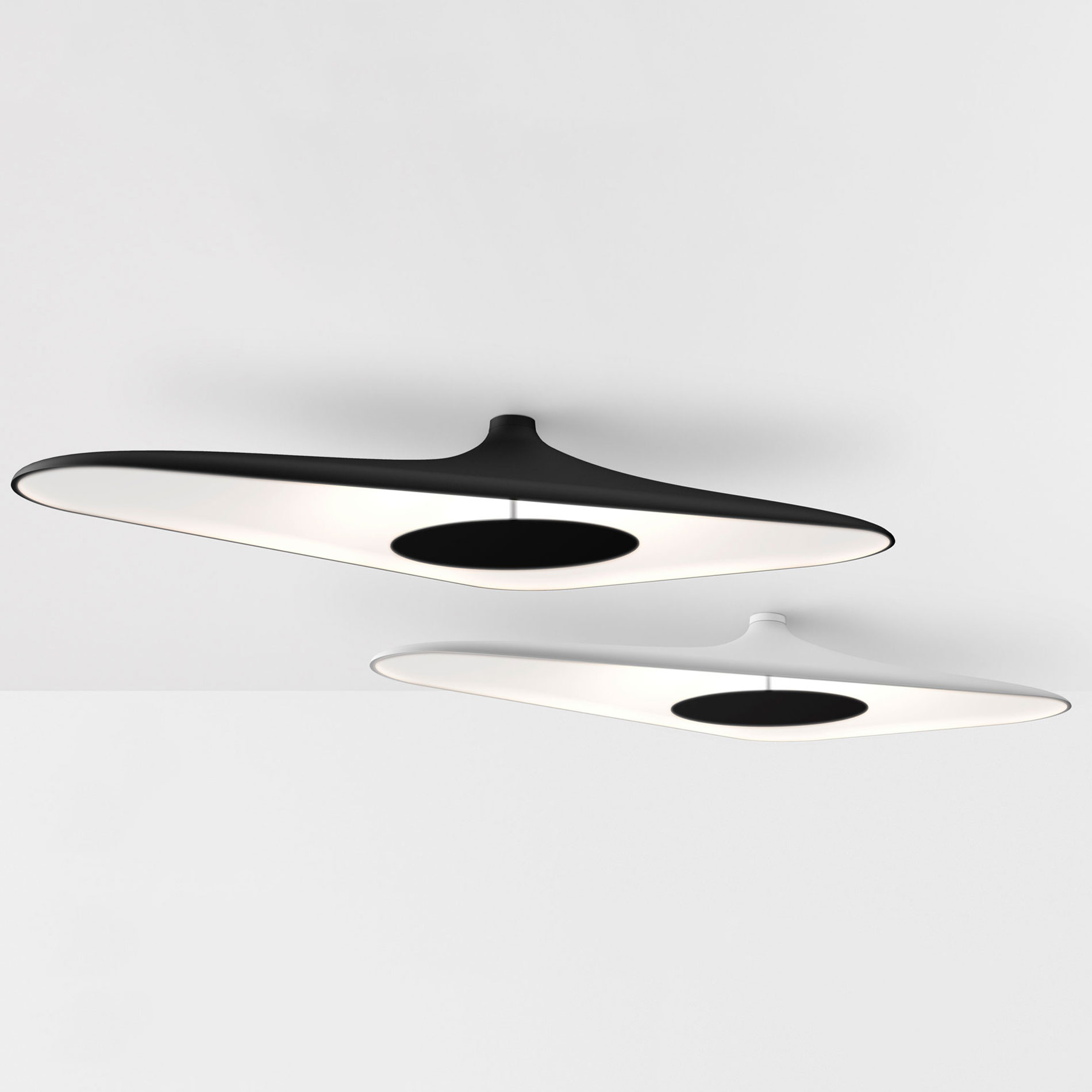 Soleil Noir Ceiling Lamp by LucePlan Lamps