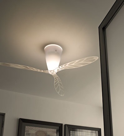 Blow Ceiling Fan by LucePlan Lamps