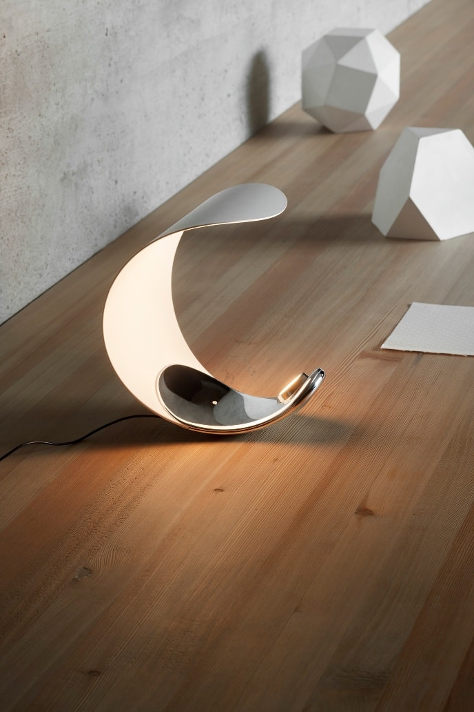 Curl Table Lamp by LucePlan Lamps