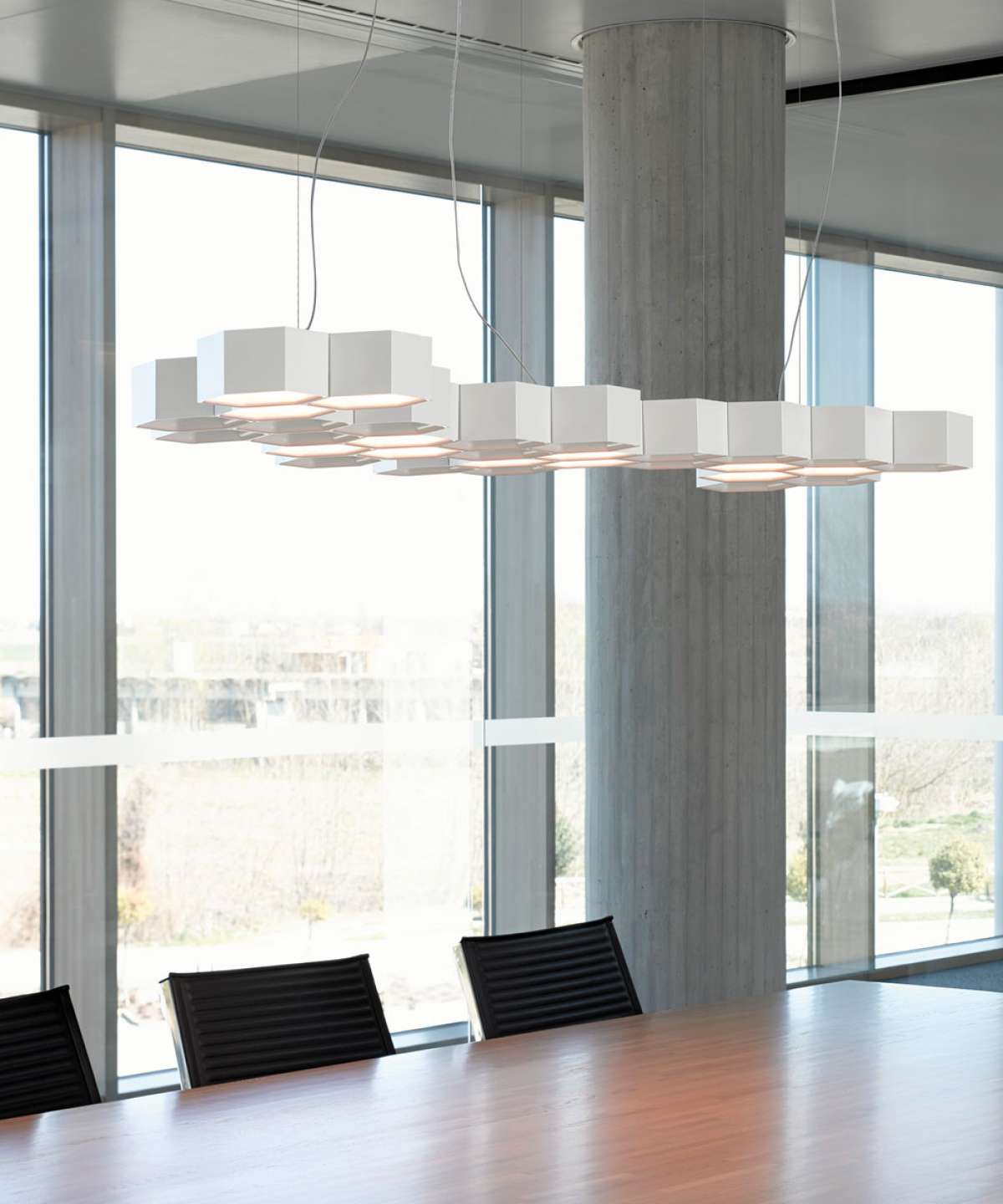 Honeycomb Pendant Lamp by LucePlan Lamps