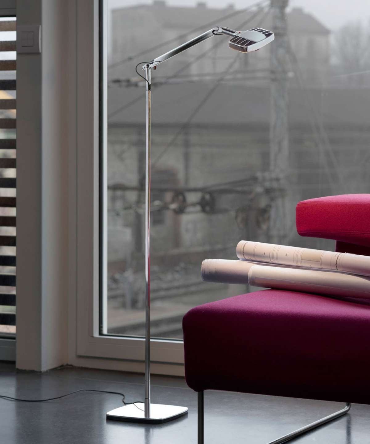 Otto Watt Floor Lamp by LucePlan Floor Lamps