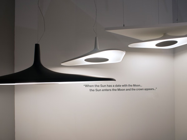Soleil Noir Pendant Lamp by LucePlan Lamps