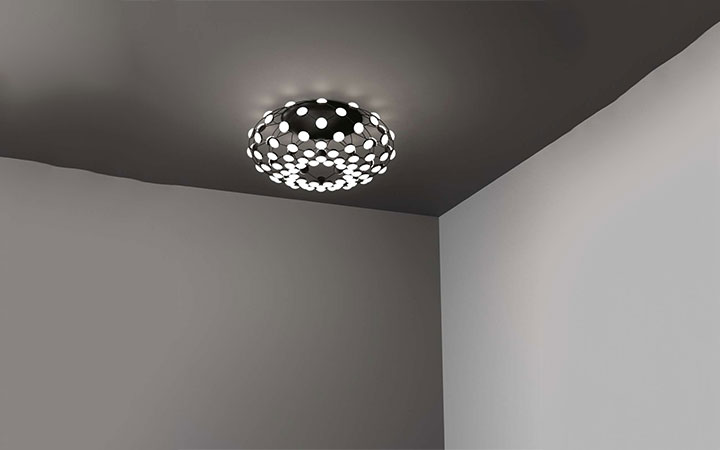Mesh Ceiling Lamp by LucePlan Wall Lamps