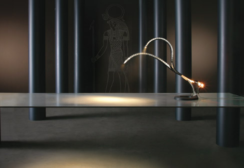 Ra Table Lamp by Lumina Lamps