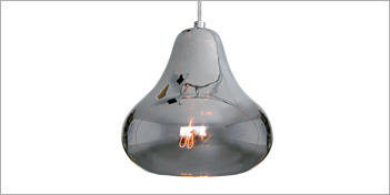 Kiss Pendant Silver Lamp by Luxello Pendant Lamps