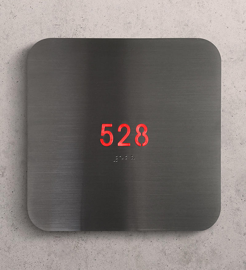 Illuminated Room Plaques Signs by Luxello LED Signage
