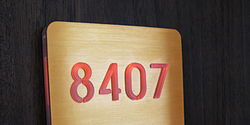 Illuminated Signage Bronze by Luxello LED Signage