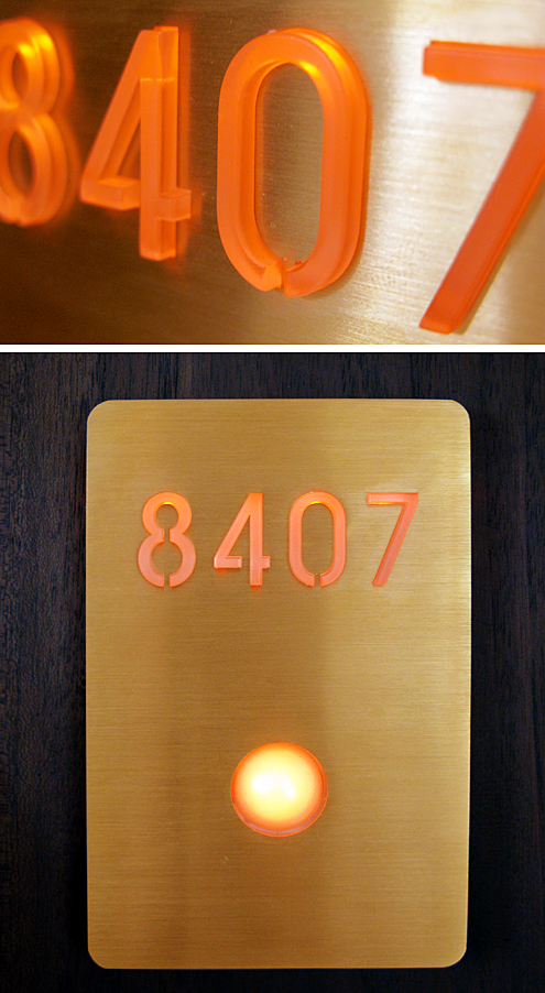 Illuminated Signage Bronze by Luxello LED Signage