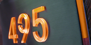 LED Doorbell Button Panel by Luxello LED Signage