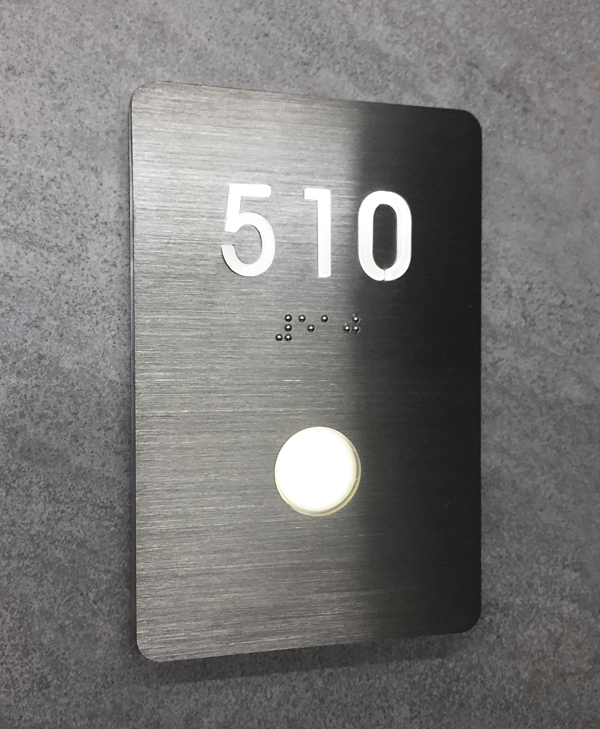 Led Room Numbers Lighted by Luxello LED Signage