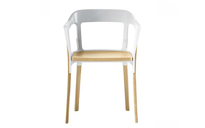 Steel Wood Chair by Magis Chairs