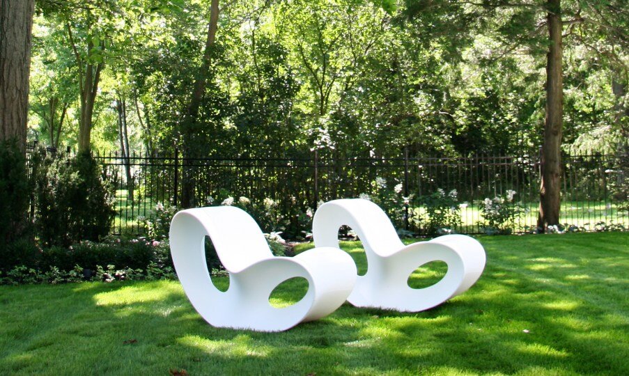Voido Rocking Chair by Magis Chairs