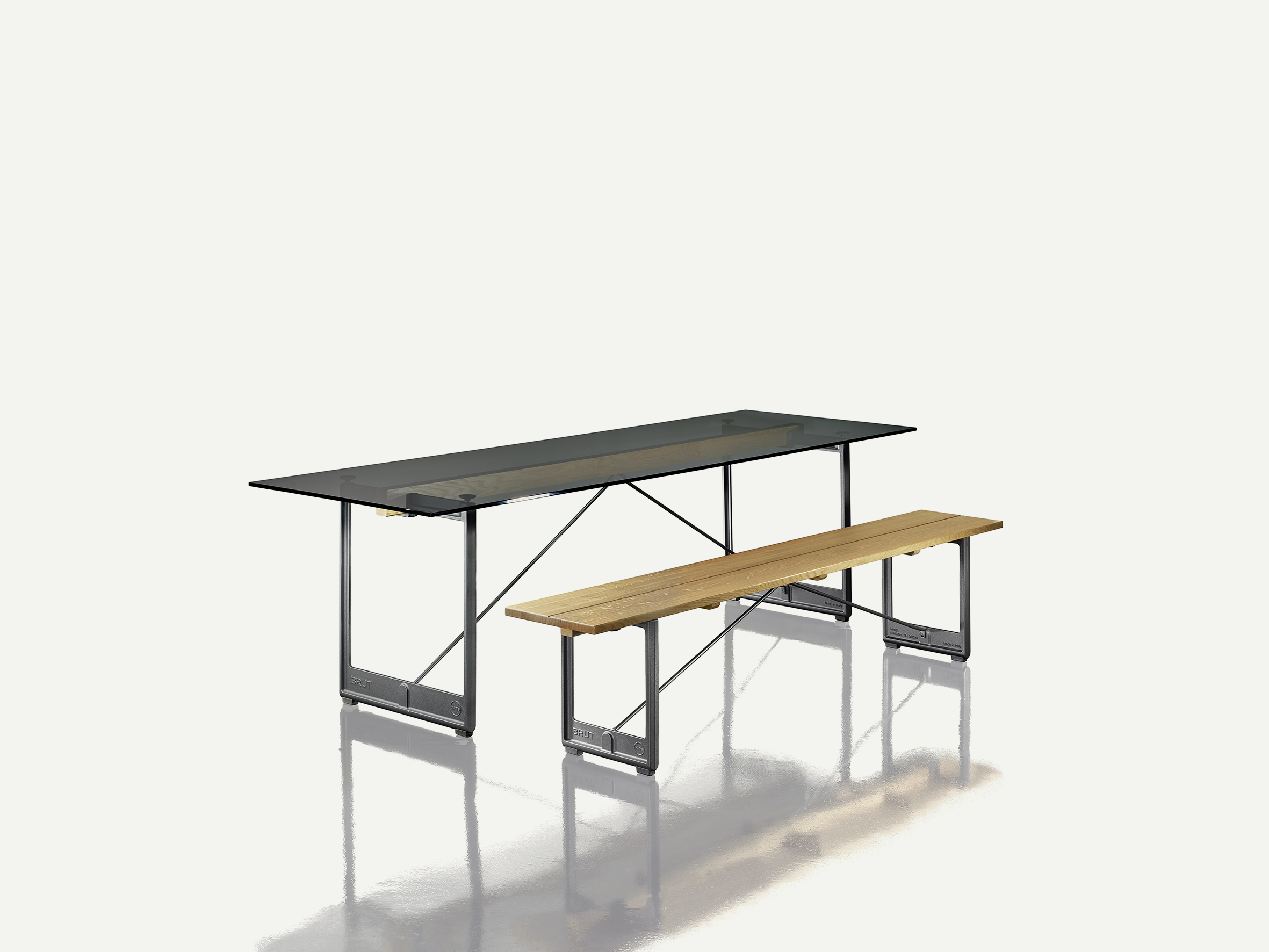 Brut Bench by Magis Benches