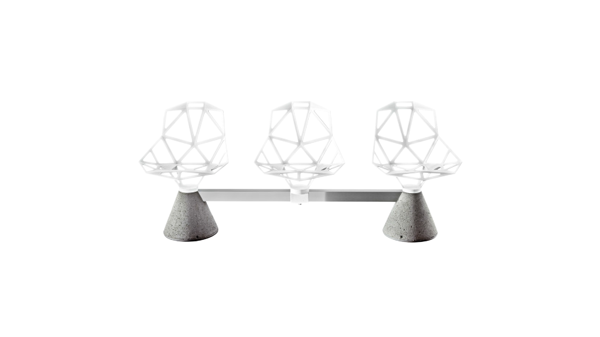 Chair_One Public Seating System 1 by Magis Benches