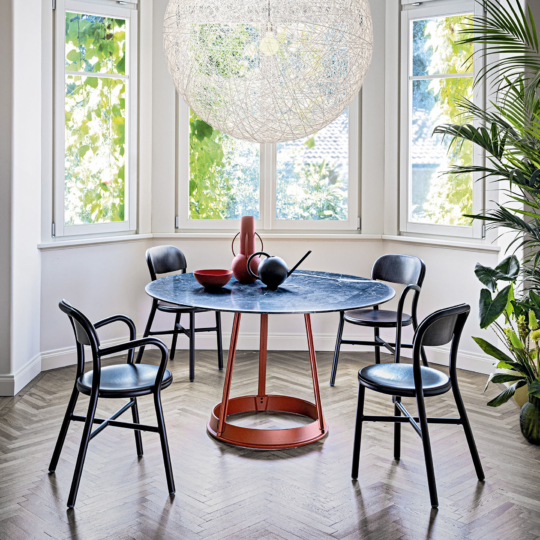 Pipe Wood Stacking Chair by Magis Chairs