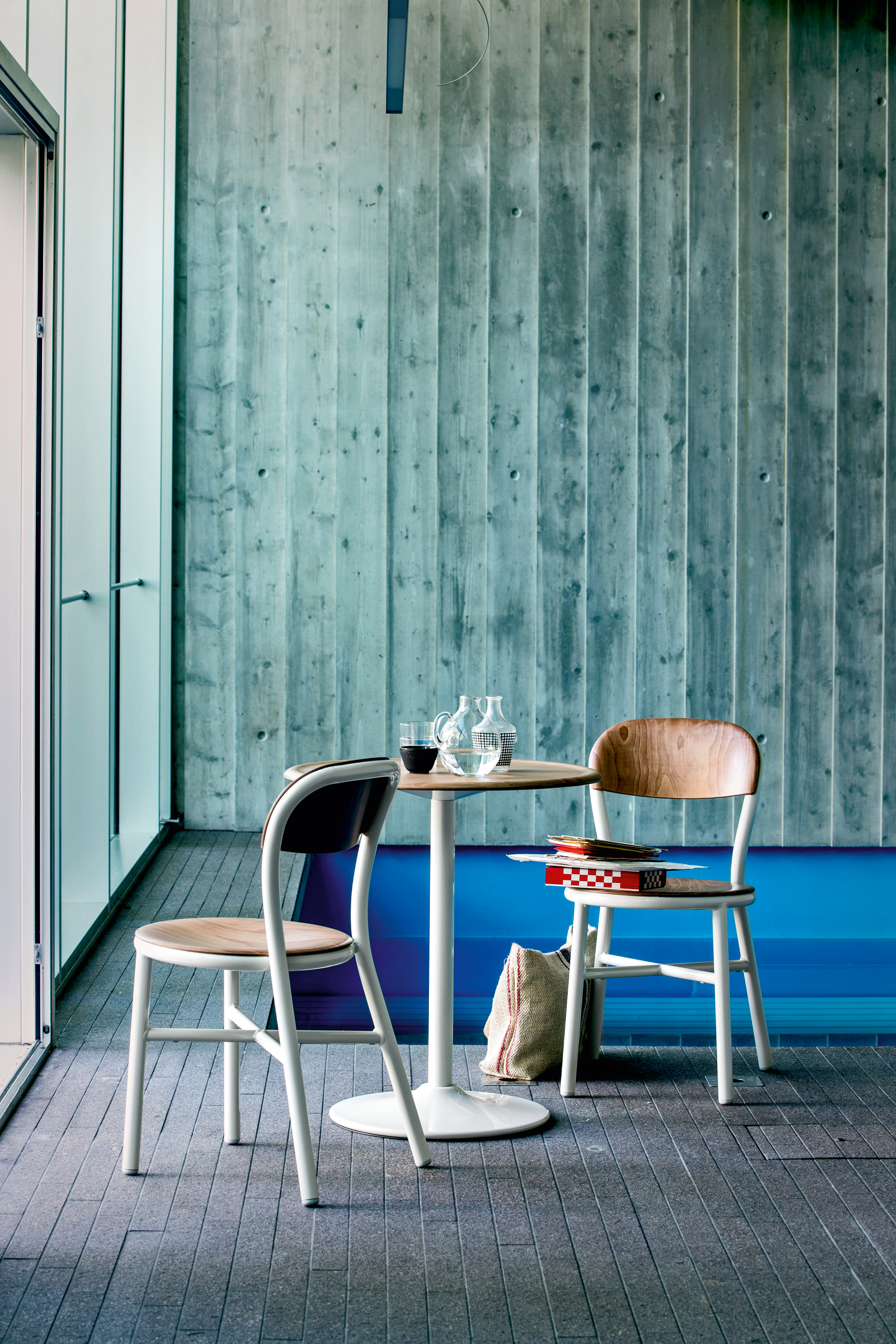 Pipe Wood Stacking Chair by Magis Chairs