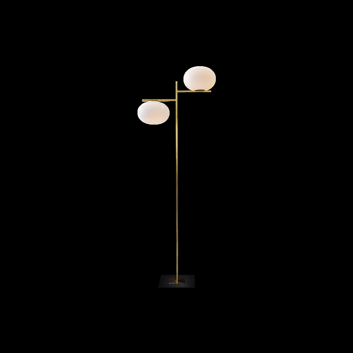 Alba Floor Lamp 382  by Oluce Floor Lamps
