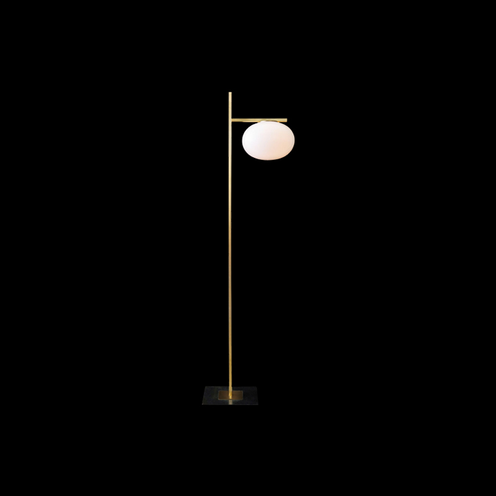 Alba Floor Lamp 382  by Oluce Floor Lamps