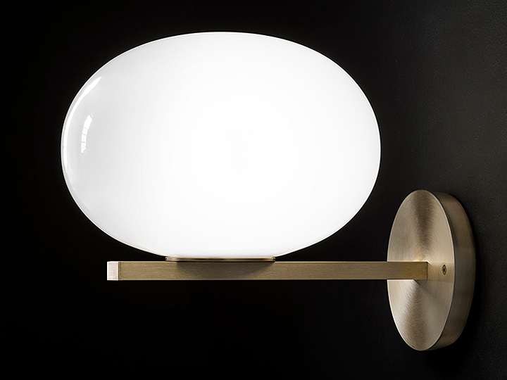 Alba Wall Lamp 176 by Oluce Lamps