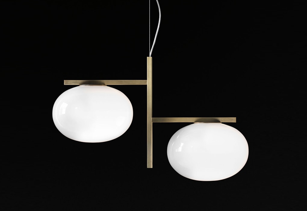 Alba Pendant Lamp 465 by Oluce Lamps