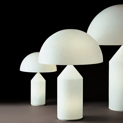 Atollo 237 Table Lamp by Oluce Lamps