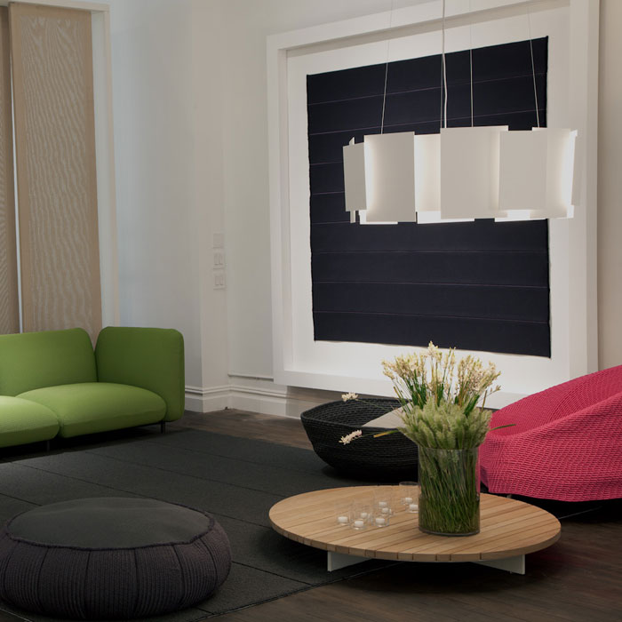Coroa 480 Pendant Lamp by Oluce Lamps