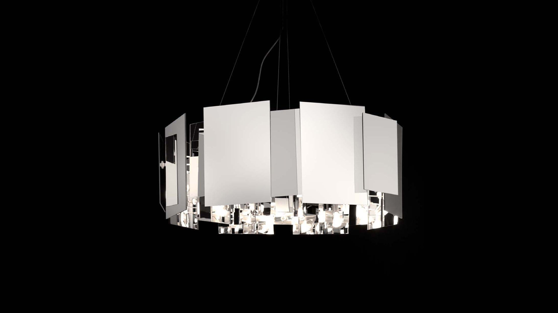 Coroa 480 Pendant Lamp by Oluce Lamps