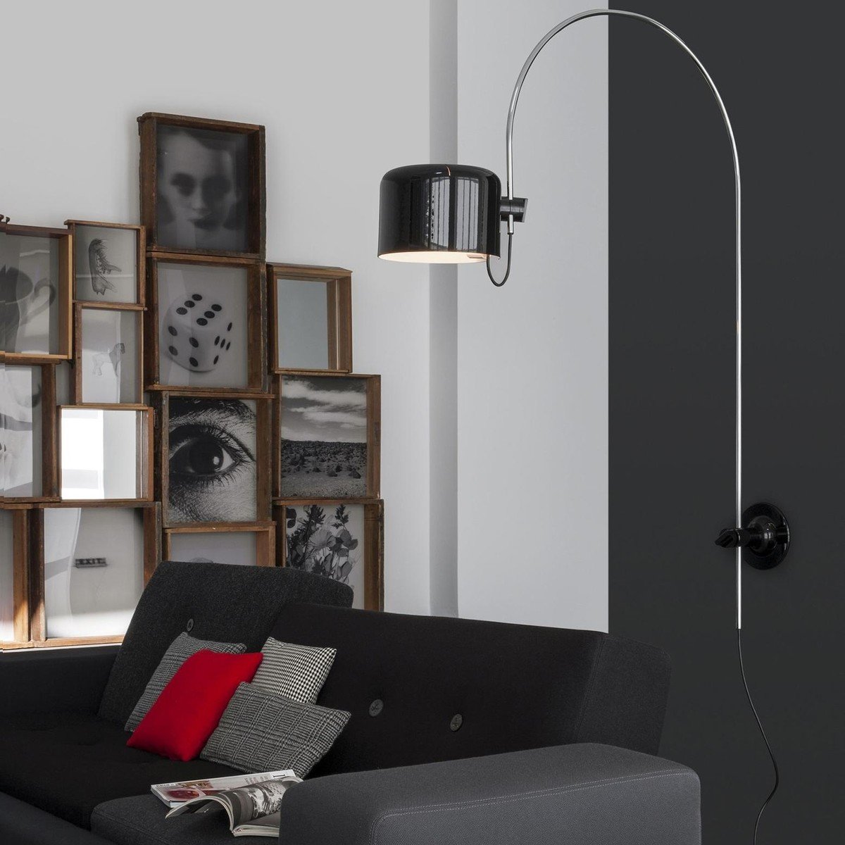 Coupe 1158 Wall Lamp by Oluce Lamps
