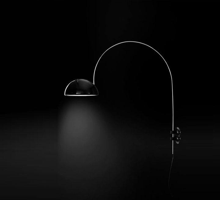 Coupe 1159R Wall Lamp by Oluce Lamps