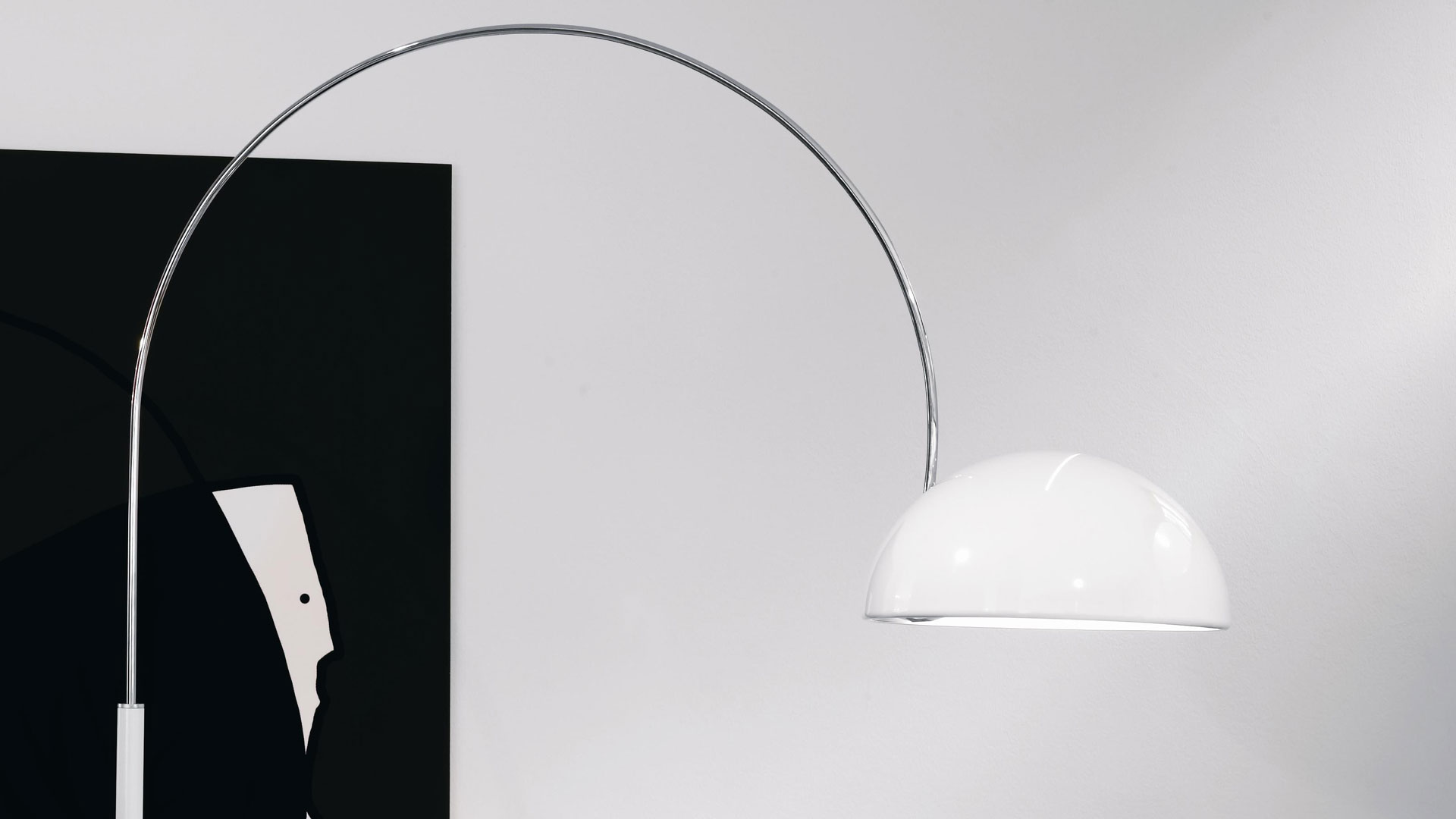 Coupe 3320R Floor Lamp by Oluce Floor Lamps