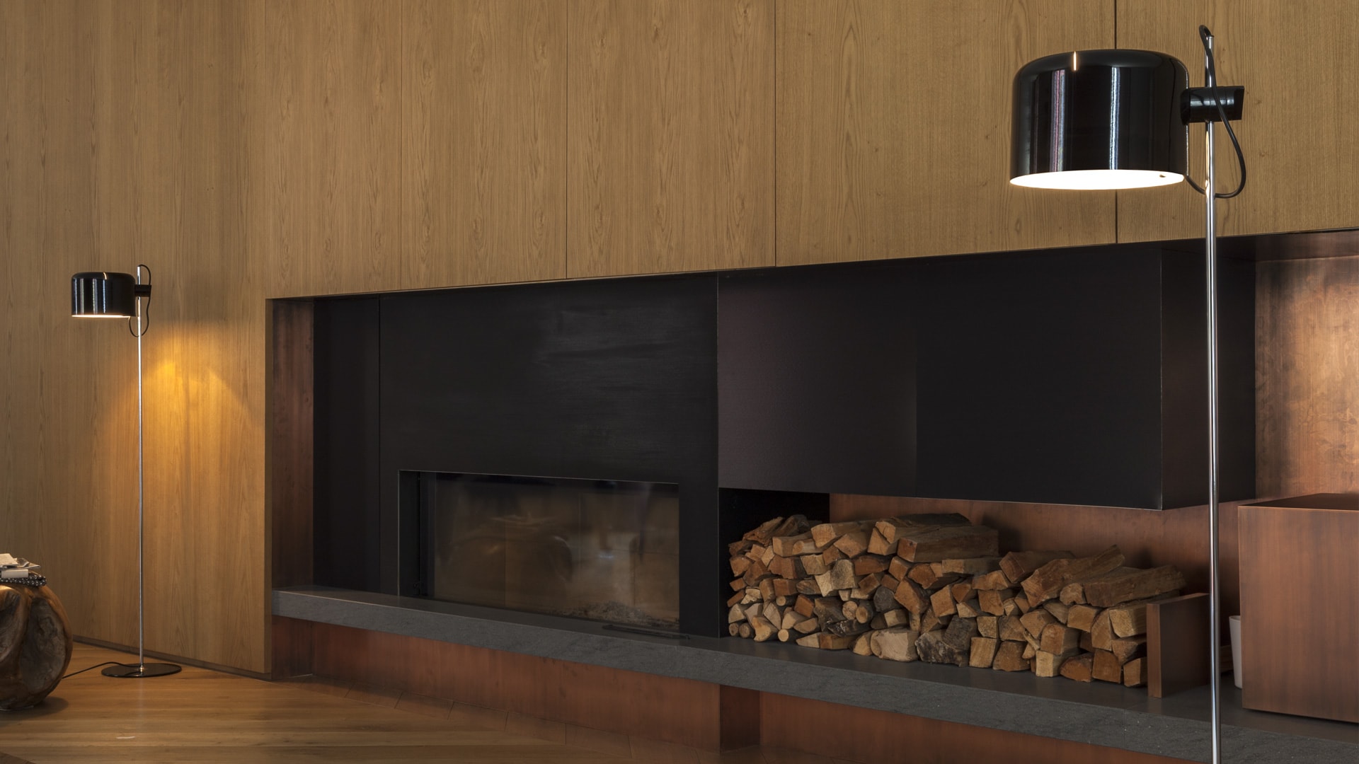 Coupe Floor Lamp by Oluce Floor Lamps