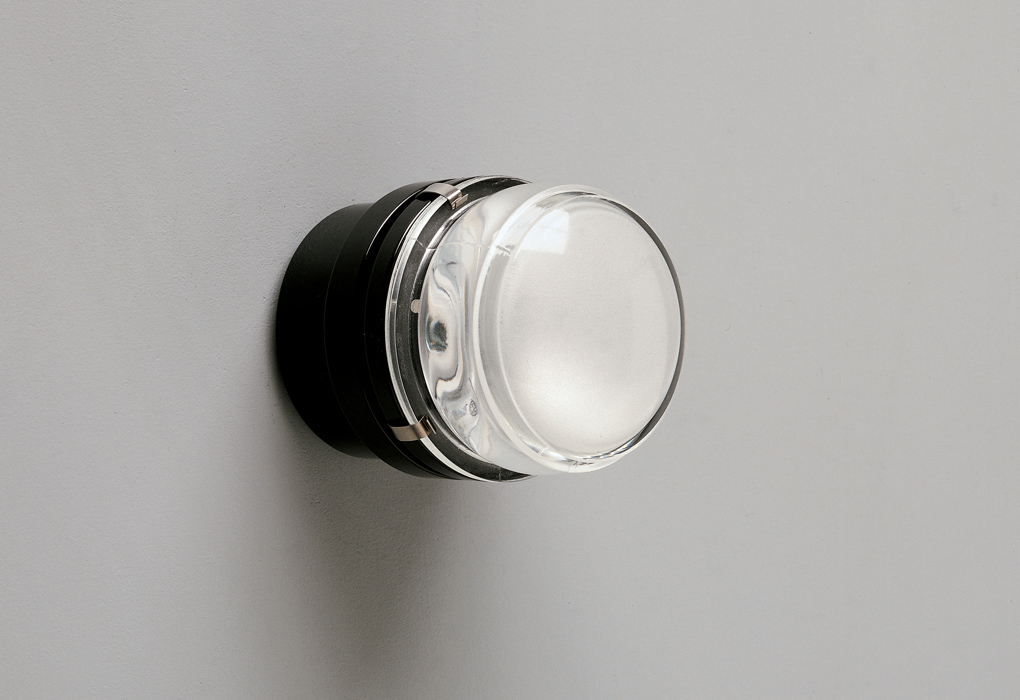 Fresnel Outdoor Wall Lamp by Oluce Lamps