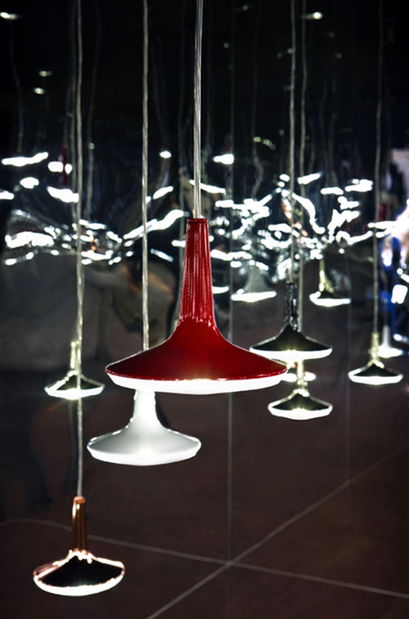 Kin LED Pendant Lamp by Oluce Lamps