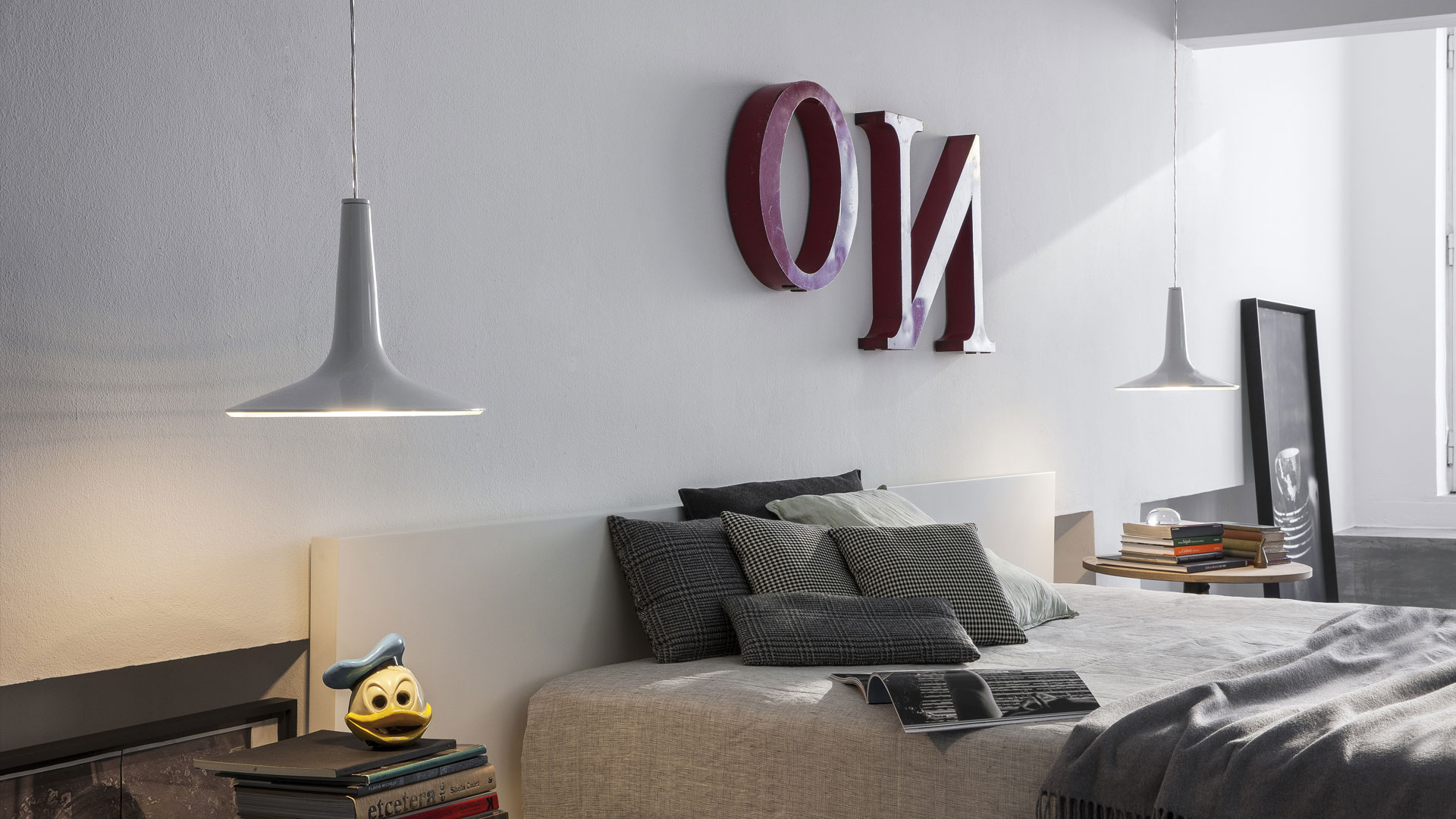 Kin LED Pendant Lamp by Oluce Lamps