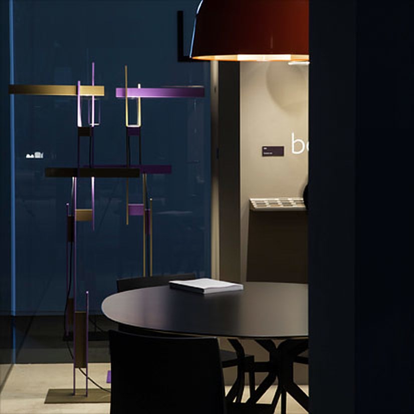 Las Floor Lamp by Oluce Floor Lamps