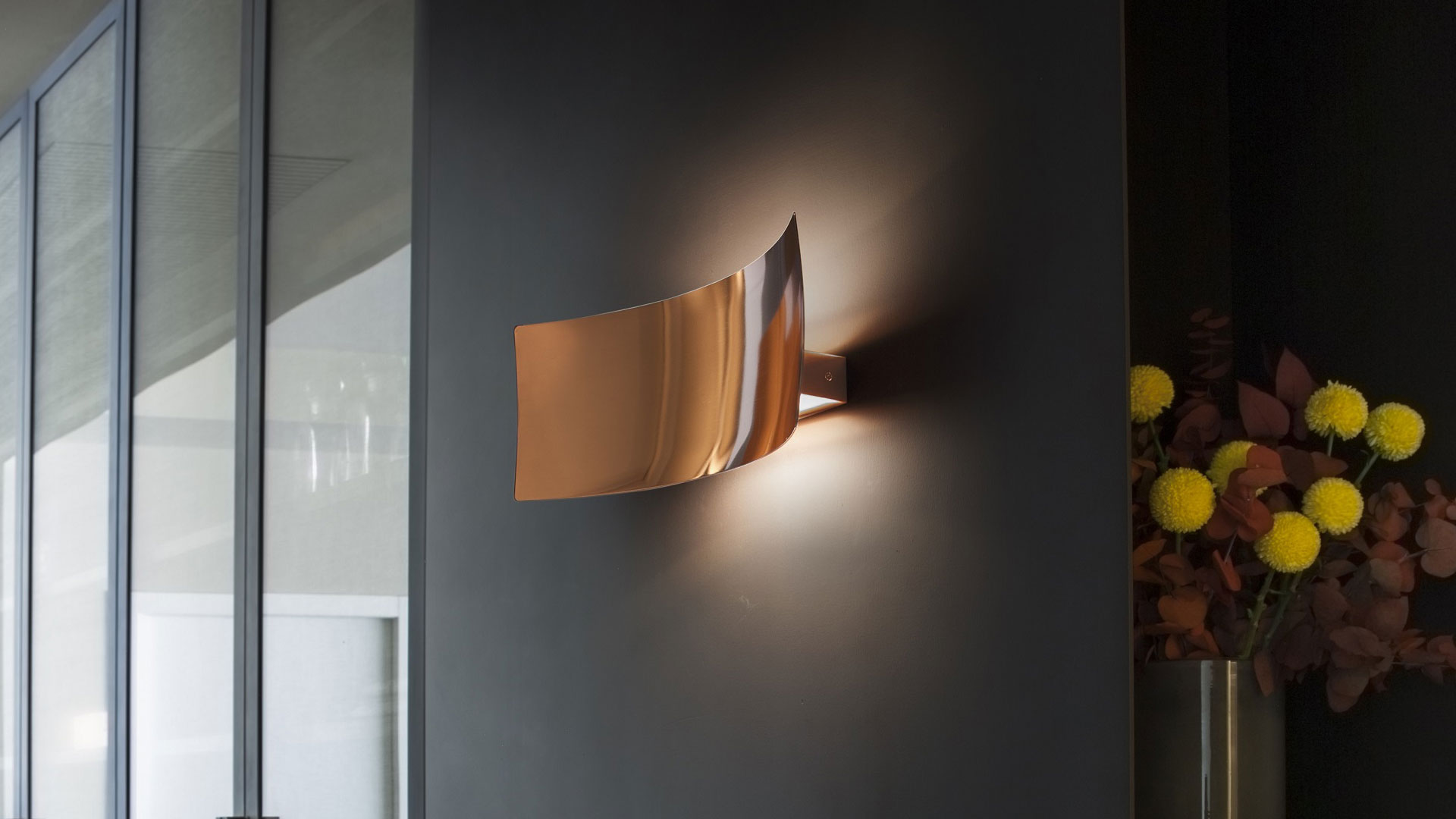 Lens 151 Wall Lamp by Oluce Lamps