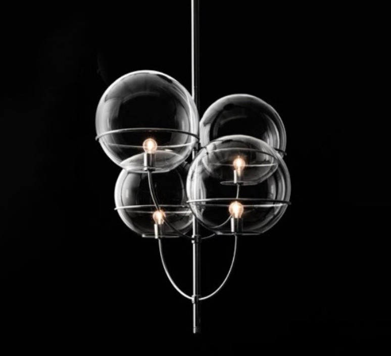 Lyndon Pendant Lamp 450 by Oluce Lamps