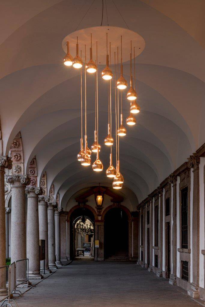 Lys 434 Pendant Lamp by Oluce Lamps