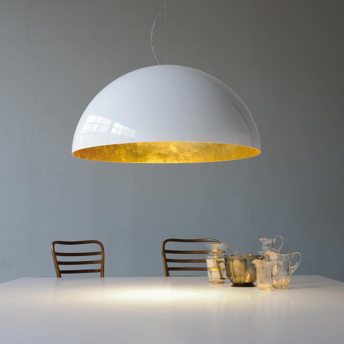 Sonora 490 Pendant Lamp by Oluce Pendant Lamps