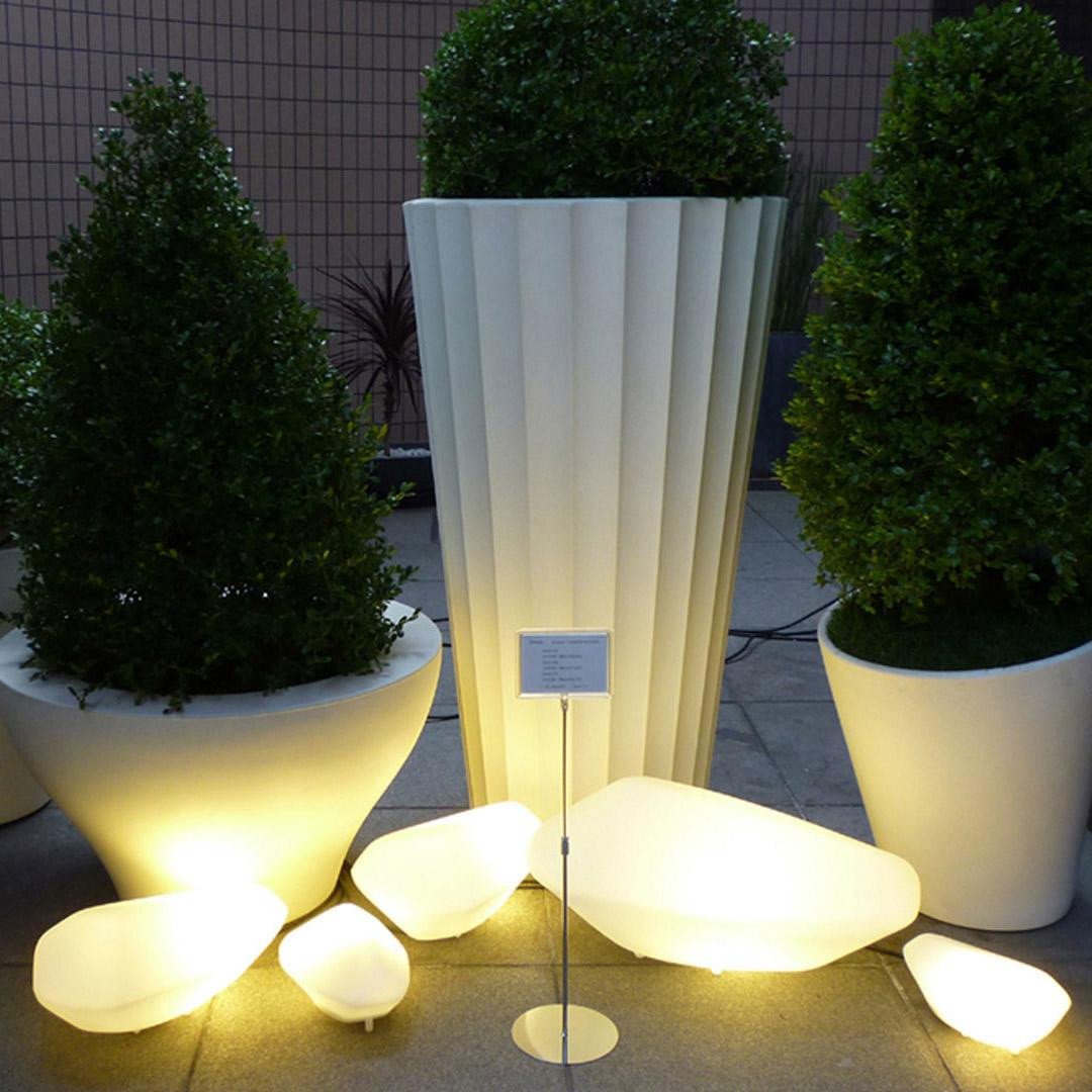 Stones Outdoor Lamp by Oluce Lamps