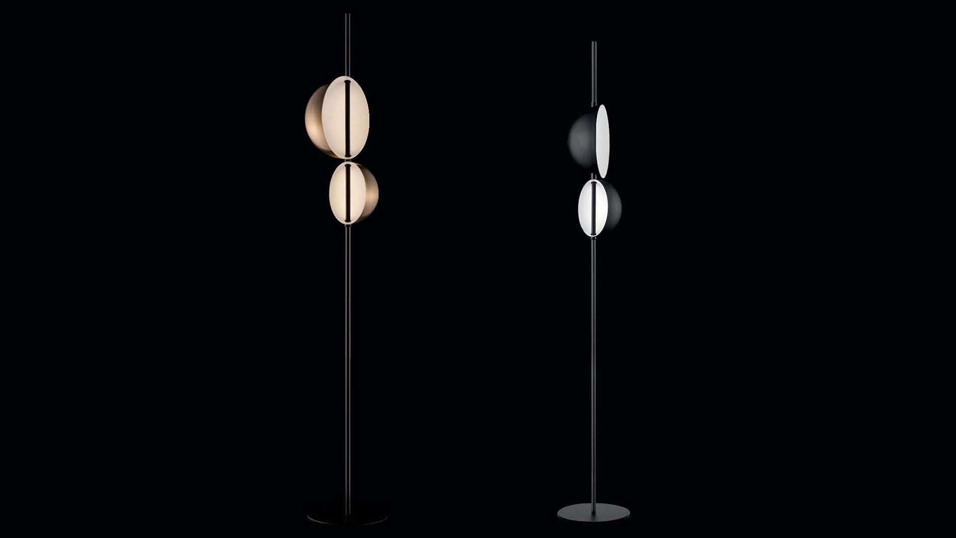 Superluna Floor Lamp by Oluce Floor Lamps