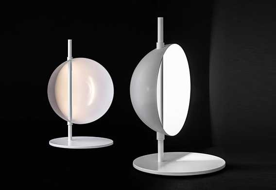 Superluna Table Lamp by Oluce Lamps
