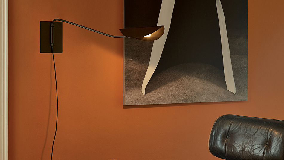 Plume Wall Lamp by Oluce Lamps